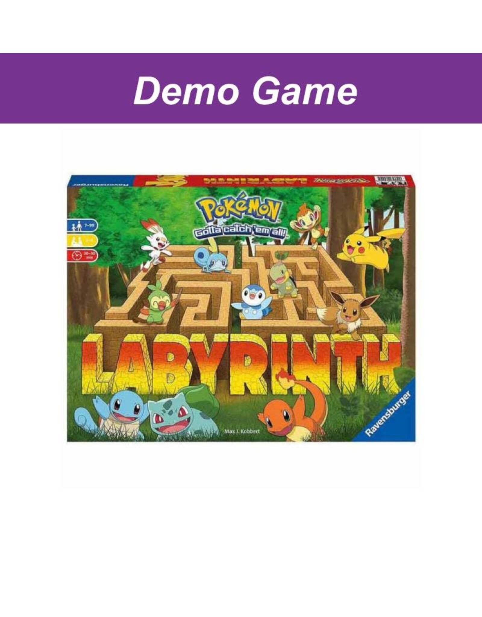 Ravensburger (DEMO) Pokemon Labyrinth. Free to Play In Store!