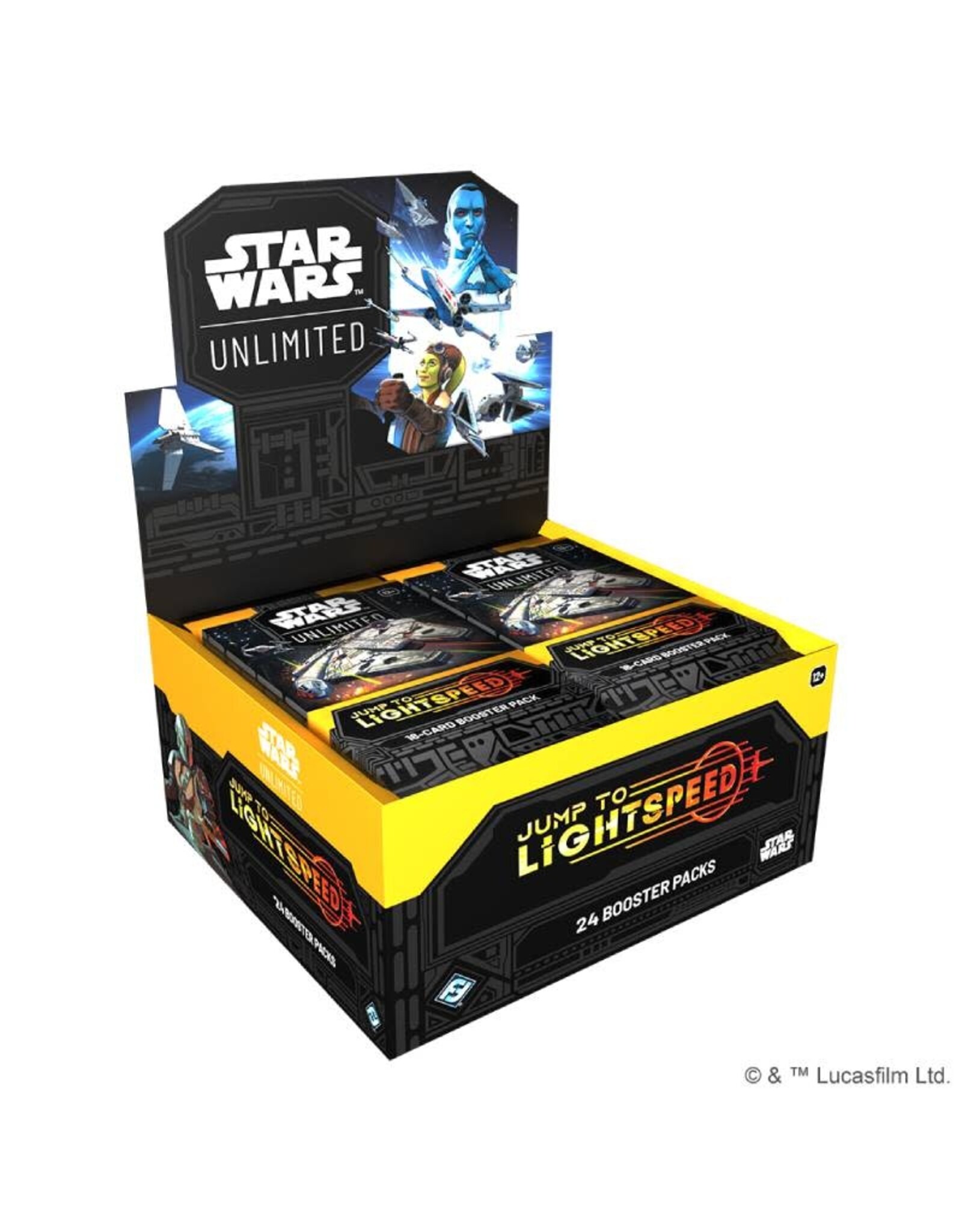 Fantasy Flight Games Star Wars Unlimited Jump to Lightspeed Booster Box (24)