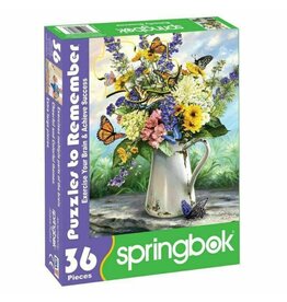 Springbok Butterfly Blossom Puzzle (36 pcs) - Big Pieces