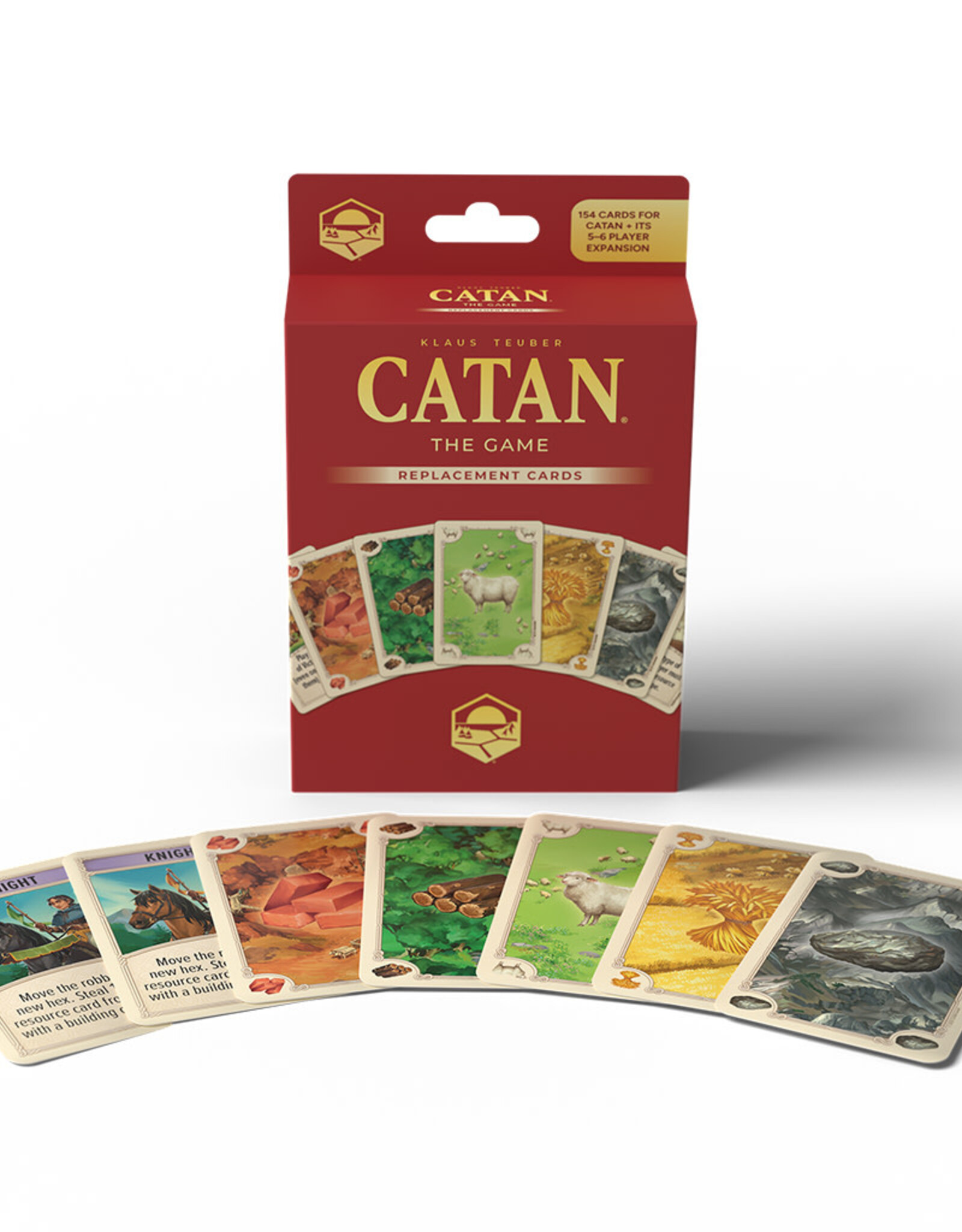 Catan Studios Catan - The Game Base Game Replacement Cards