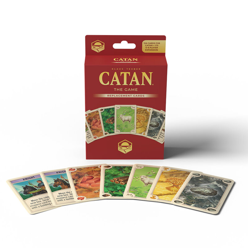 Catan Base Game Replacement Cards