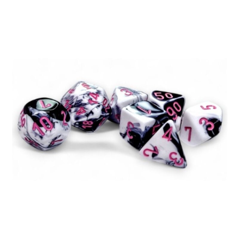 Chessex Chessex RPG Dice (7) Gemini Black-White