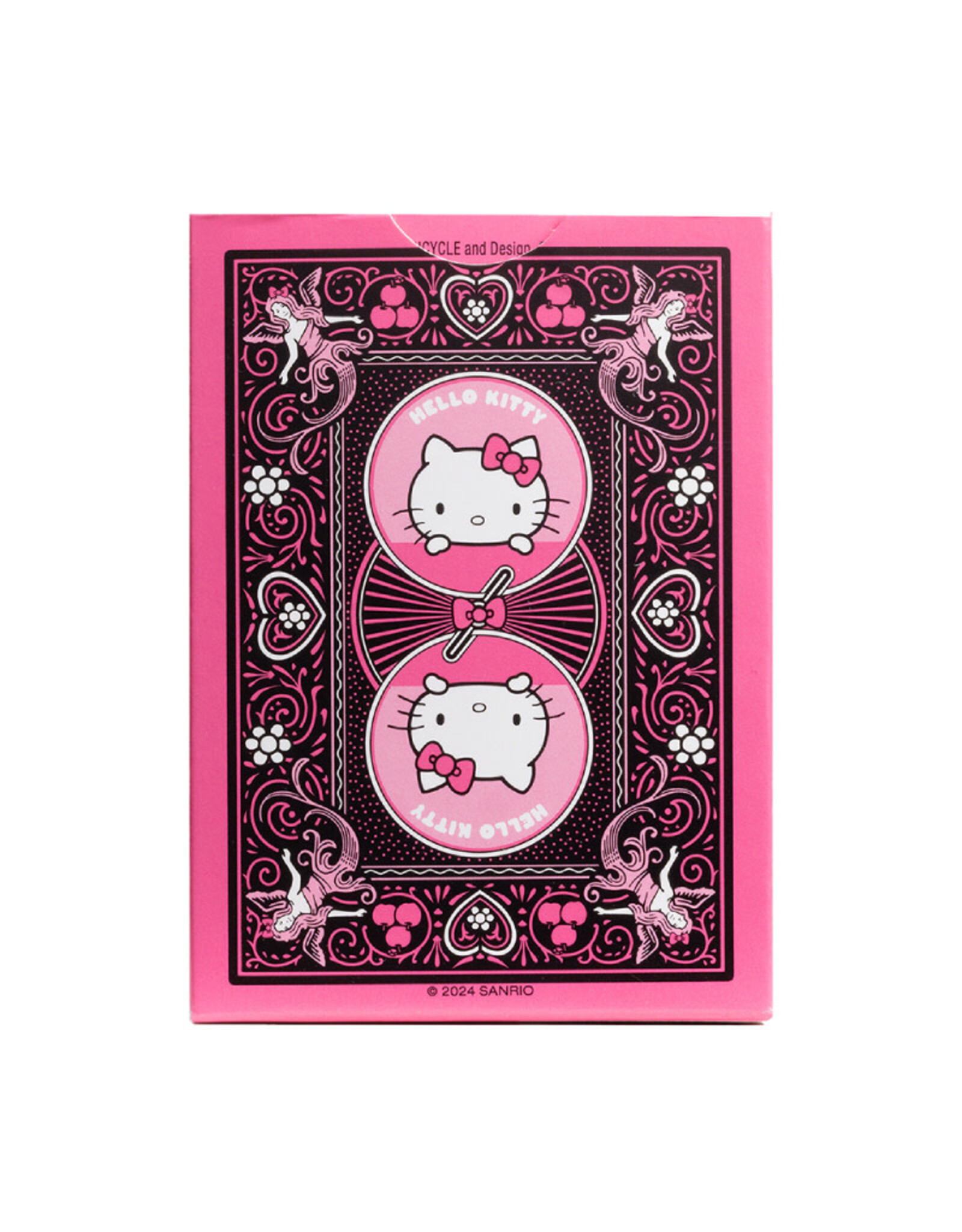 United States Playing Card Co Playing Cards: Hello Kitty Black & Pink