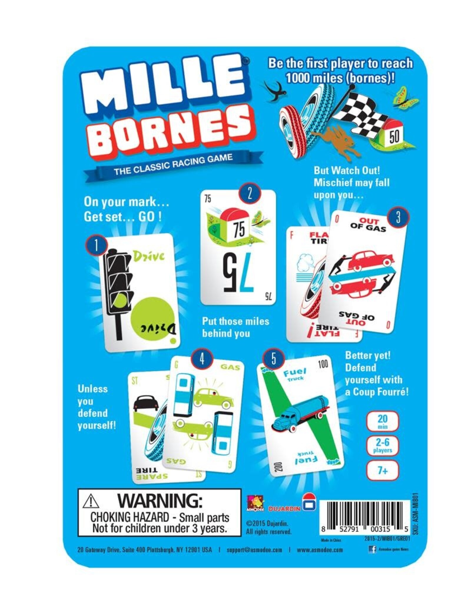 Mille Bornes: The Classic Racing Game