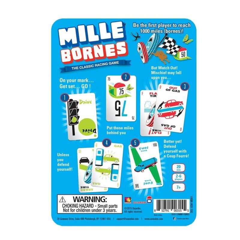 Mille Bornes: The Classic Racing Game
