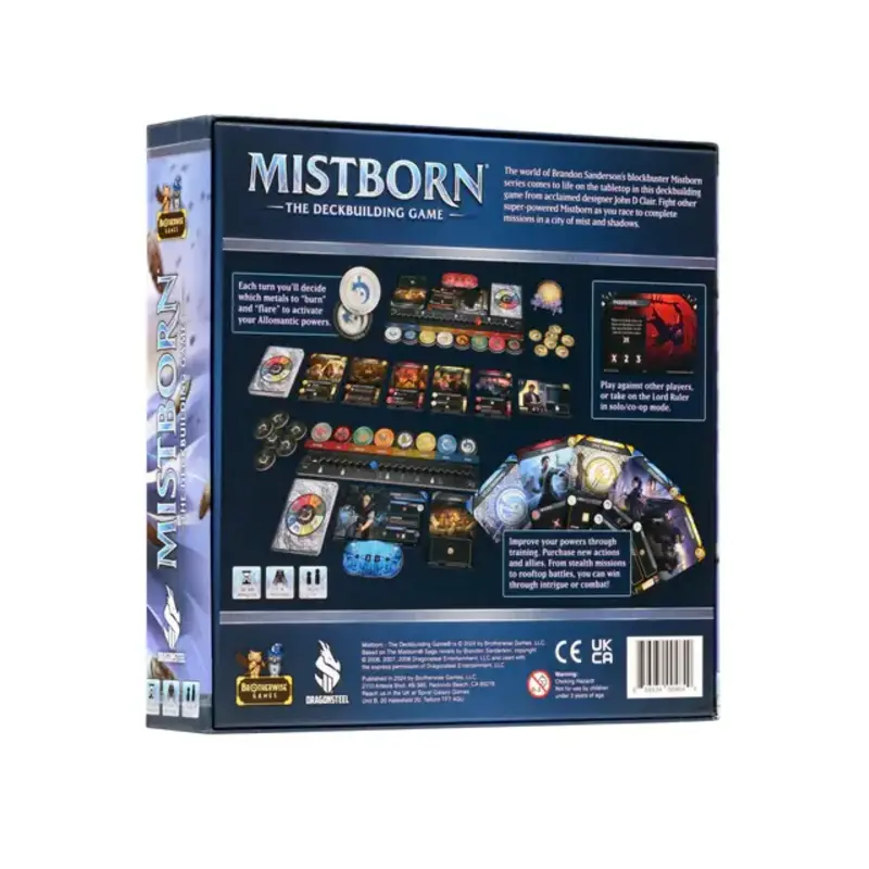 Brotherwise Games Mistborn Deck Building Game