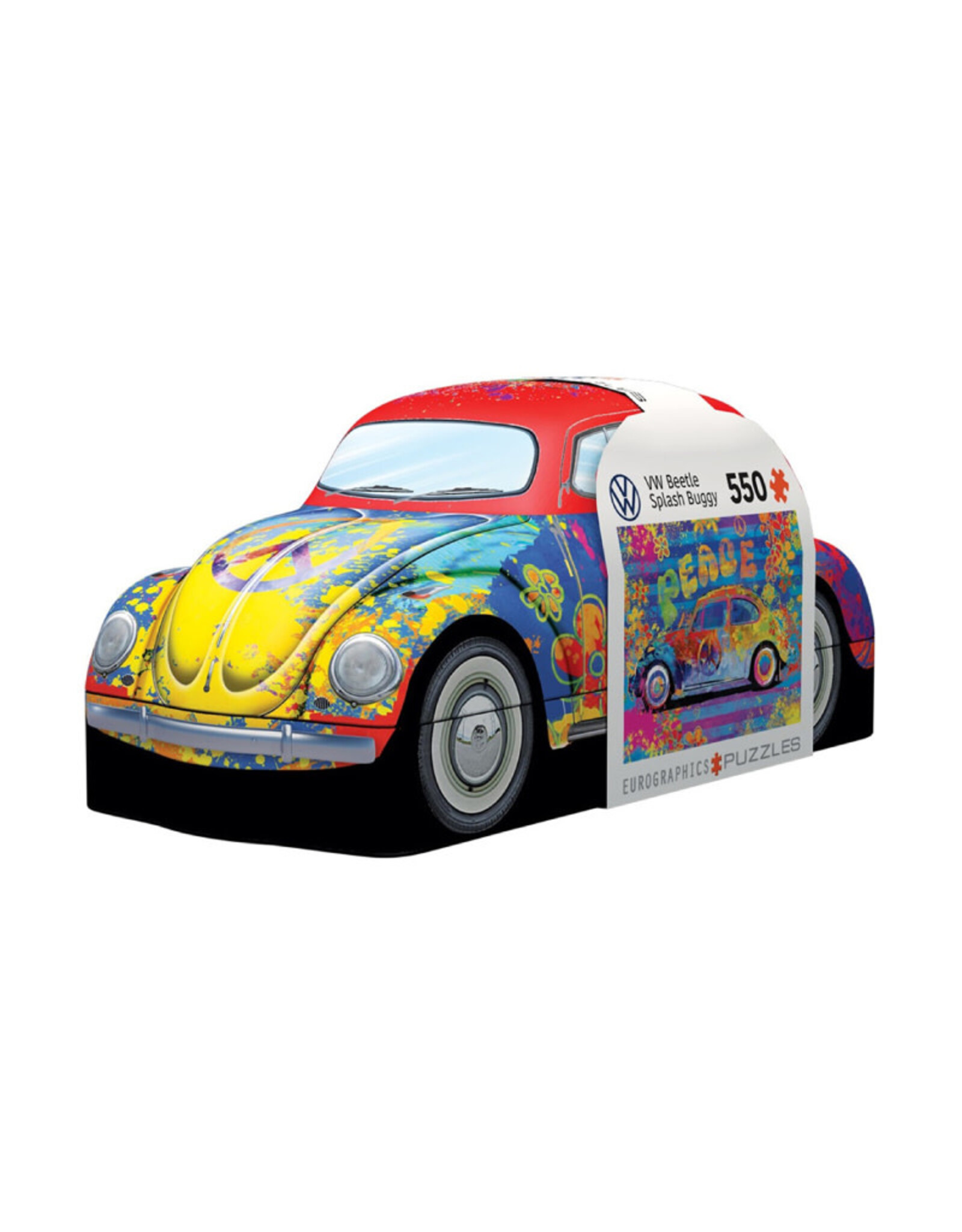 Eurographics VW Beetle Splash Buggy Tin Puzzle (550 PCS)