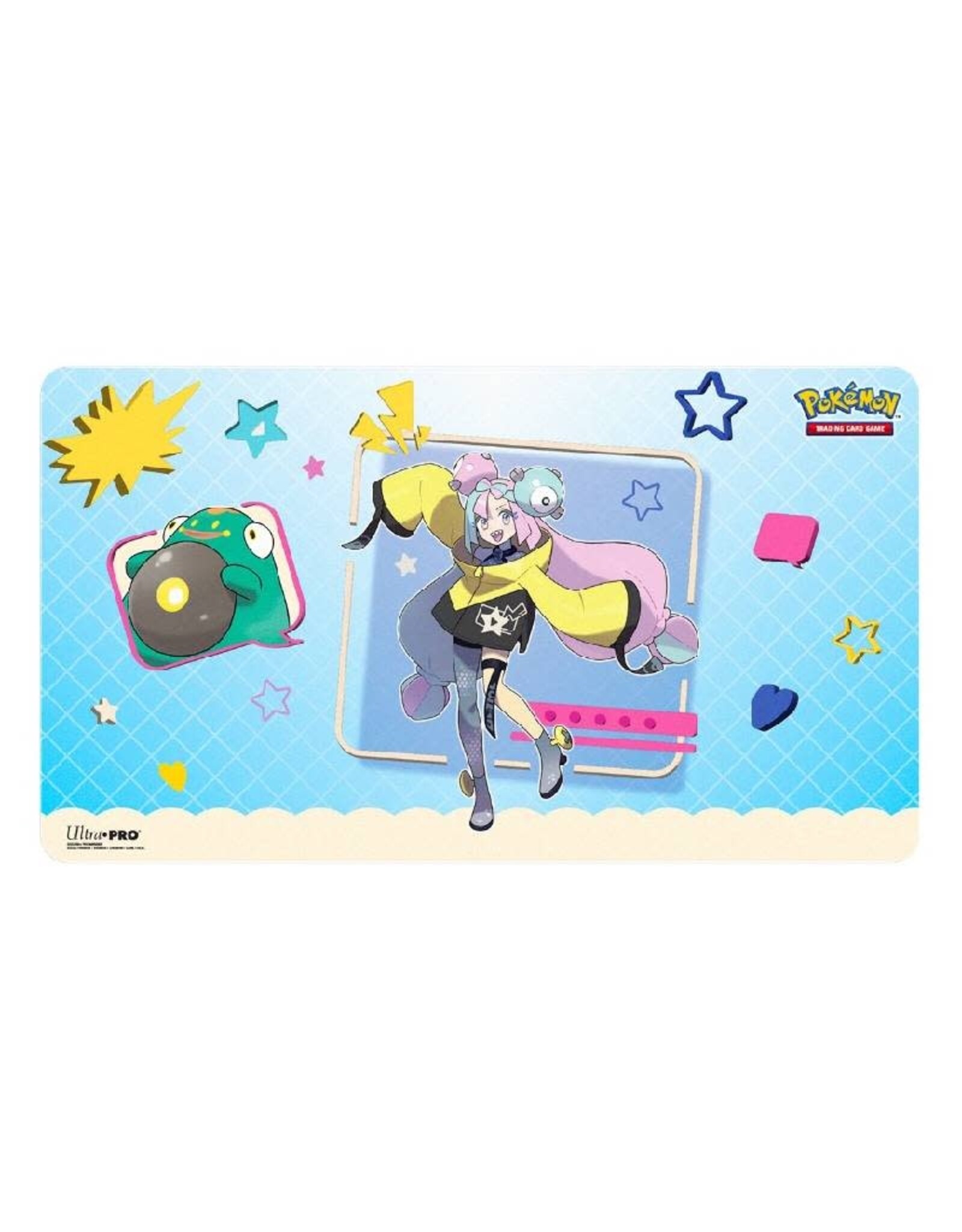 Pokemon TCG: Iono and Bellibolt Playmat
