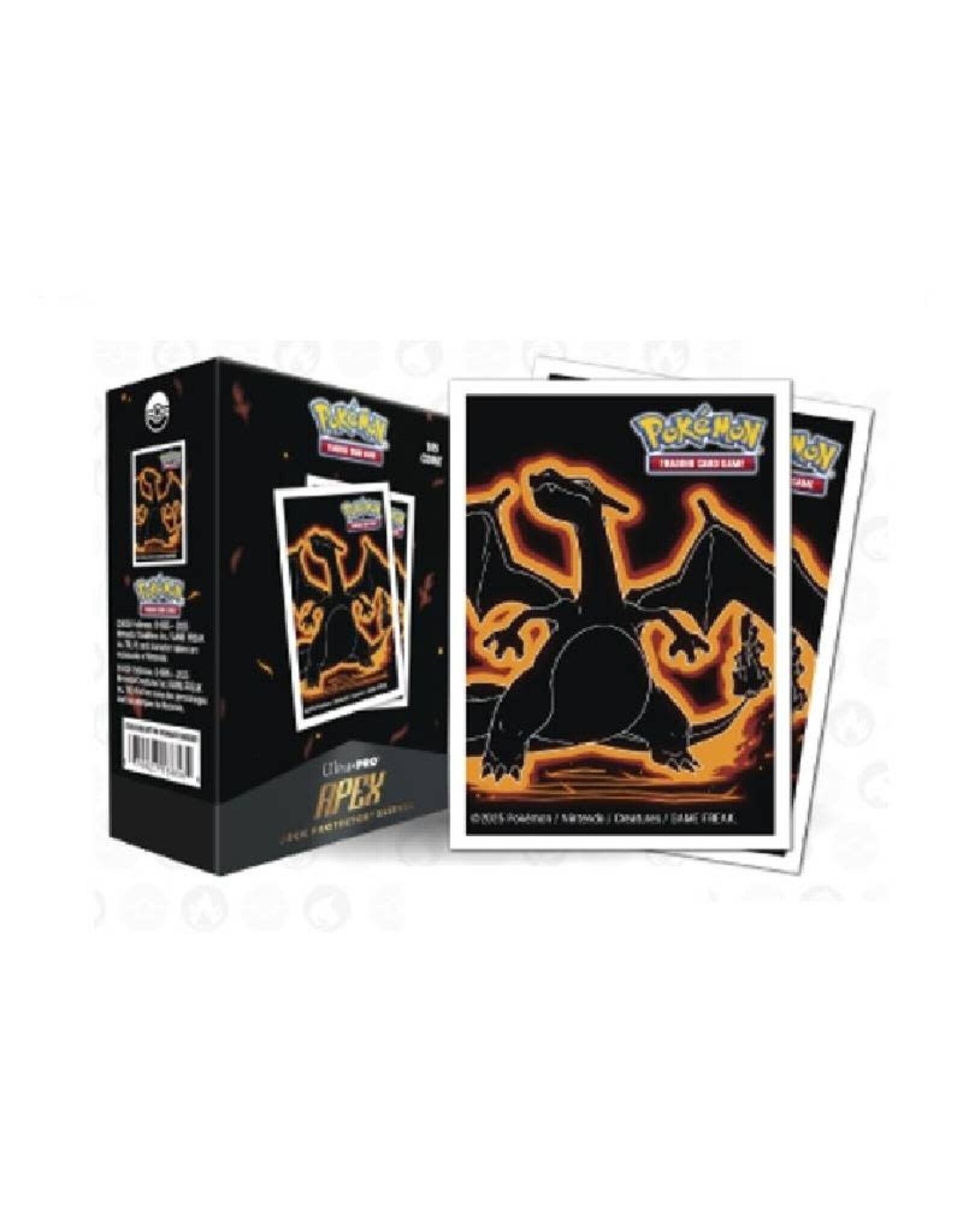 Sleeves (105) Pokemon Neon Kanto Charizard