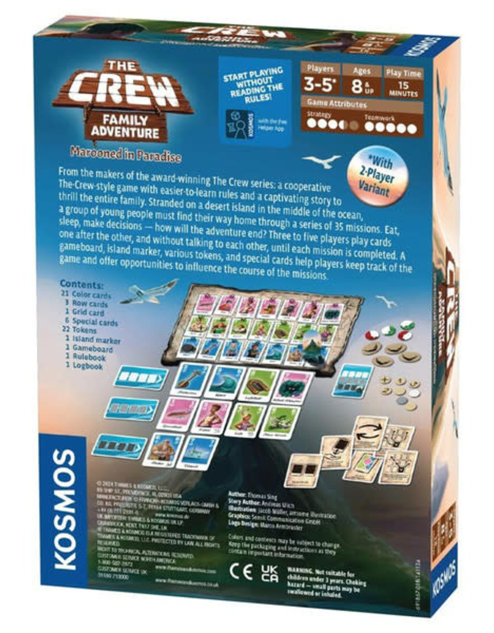 Thames and Kosmos The Crew: Family Adventure - Marooned in Paradise
