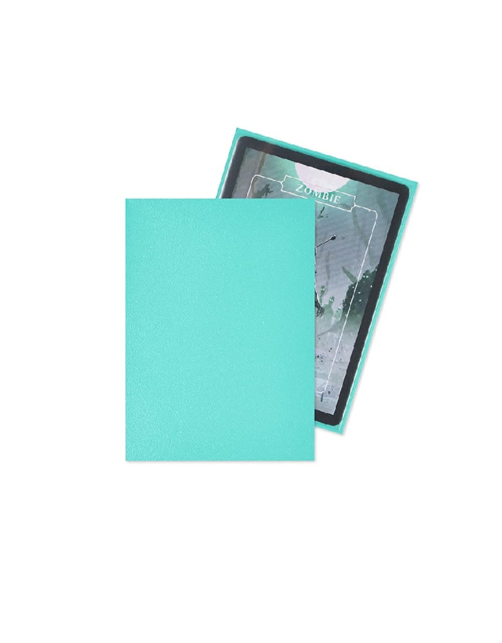 Misc Sleeves: Arcane Fortress (100) Matte Aqua Blue