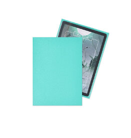 Misc Sleeves: Arcane Fortress (100) Matte Aqua Blue