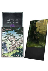 Misc Sleeves: Arcane Fortress (100) Matte Verdant Sanctuary
