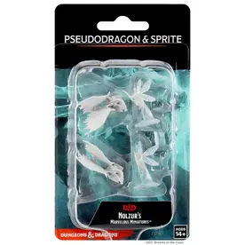 Wizkids D&D Unpainted Minis: Psuedodragon and Sprite