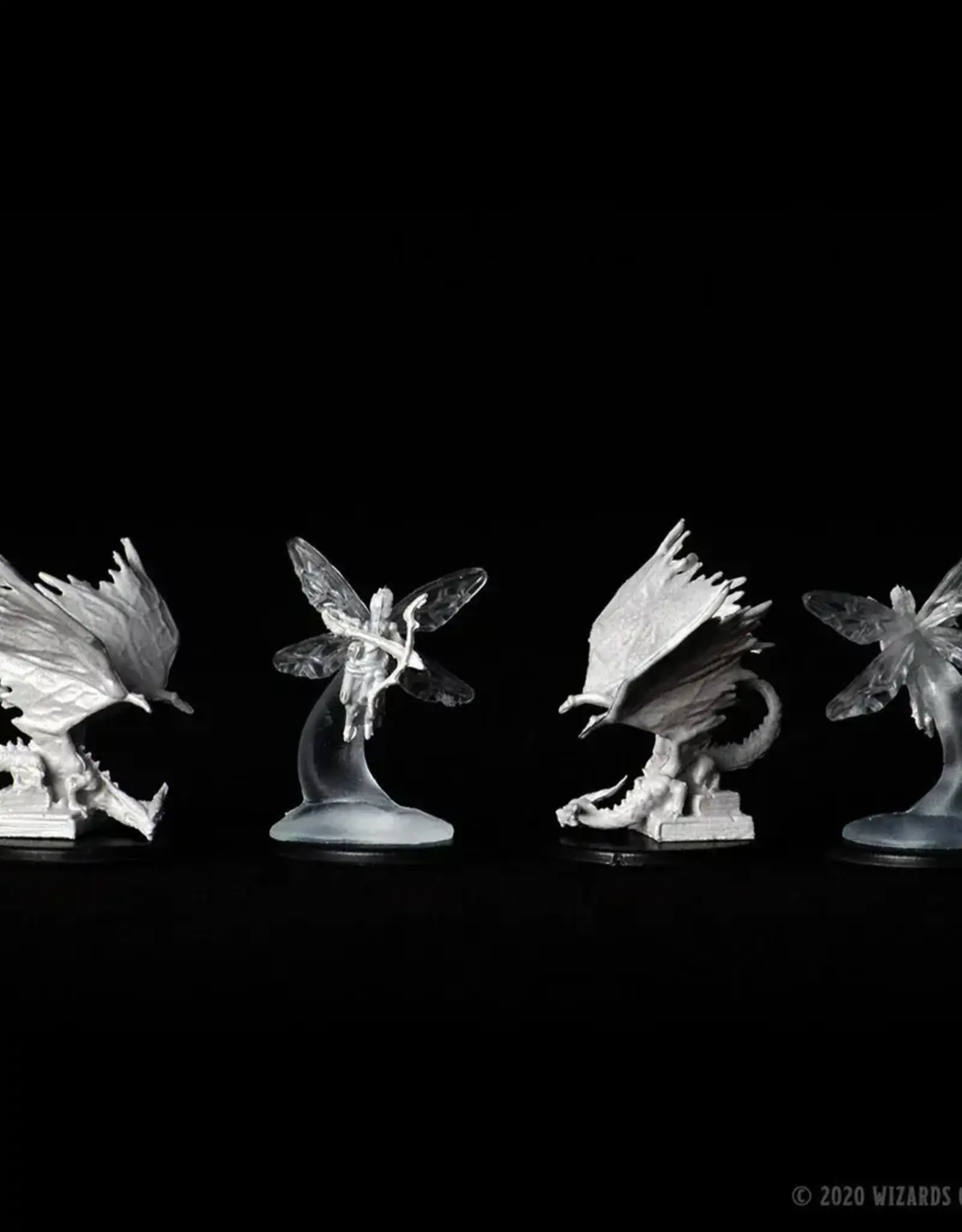 Wizkids D&D Unpainted Minis: Psuedodragon and Sprite