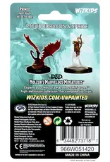 Wizkids D&D Unpainted Minis: Psuedodragon and Sprite
