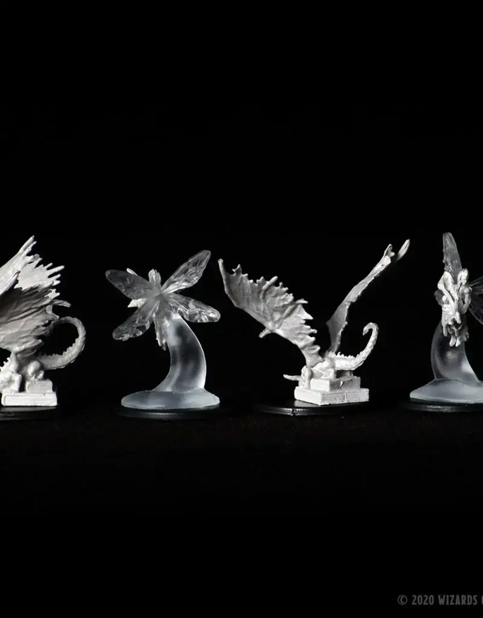 Wizkids D&D Unpainted Minis: Psuedodragon and Sprite