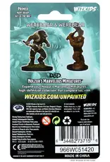 Wizkids D&D Unpainted Minis: Wereboar and Werebear