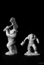 Wizkids D&D Unpainted Minis: Wereboar and Werebear