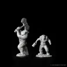 Wizkids D&D Unpainted Minis: Wereboar and Werebear