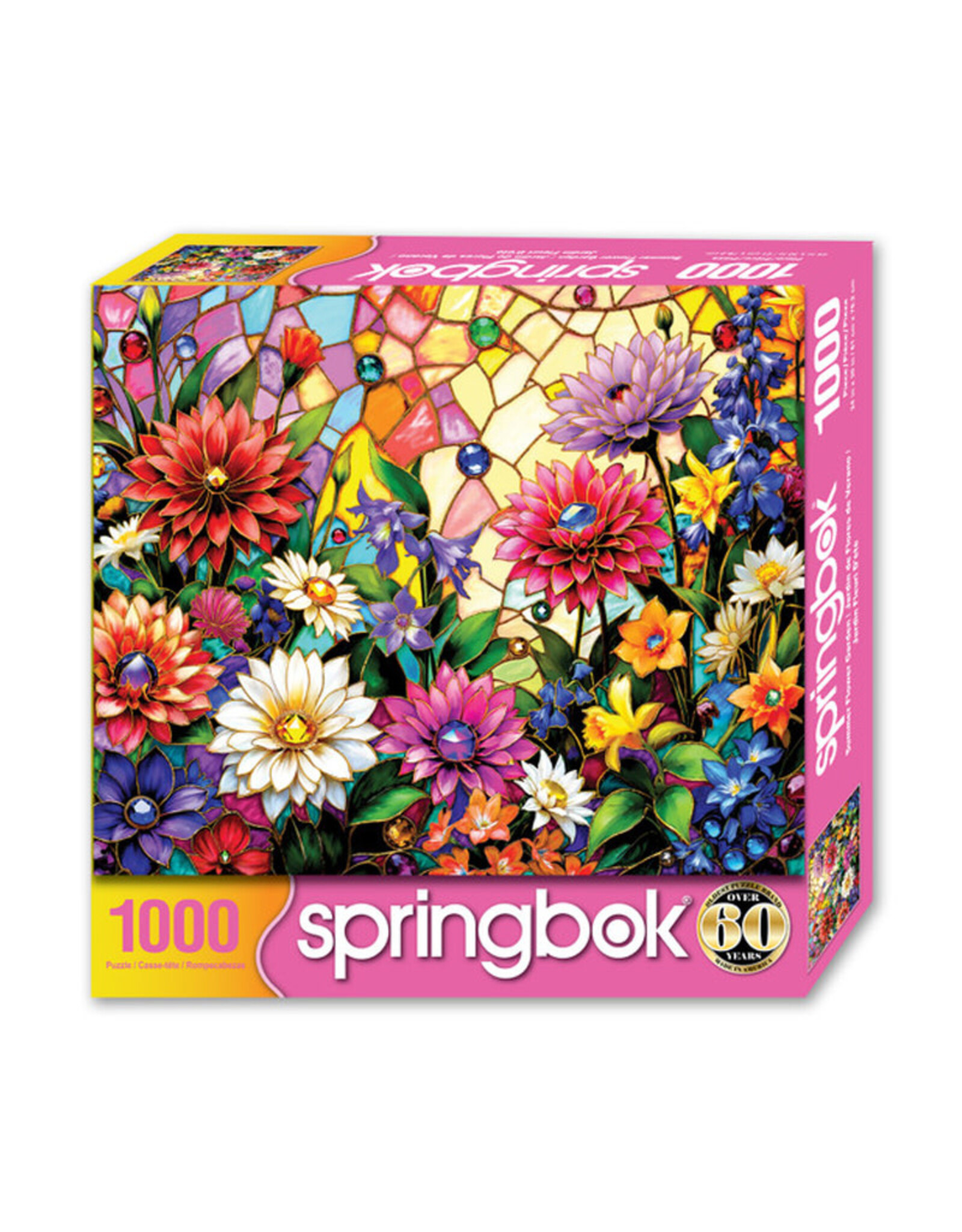 Springbok Summer Flower Garden Puzzle (1000 pcs)