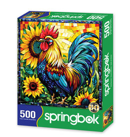 Springbok Fall Rooster Puzzle (500 pcs)