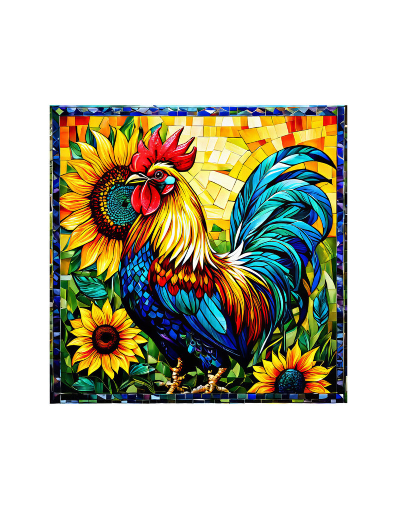 Springbok Fall Rooster Puzzle (500 pcs)