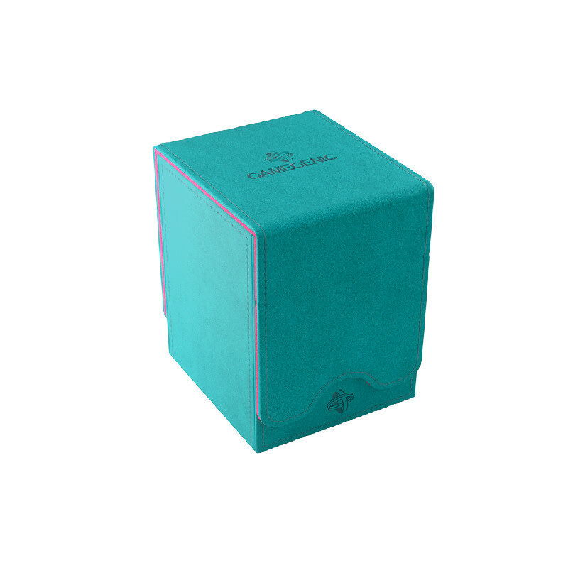 Deck Box: Squire XL 100+ Teal/Pink