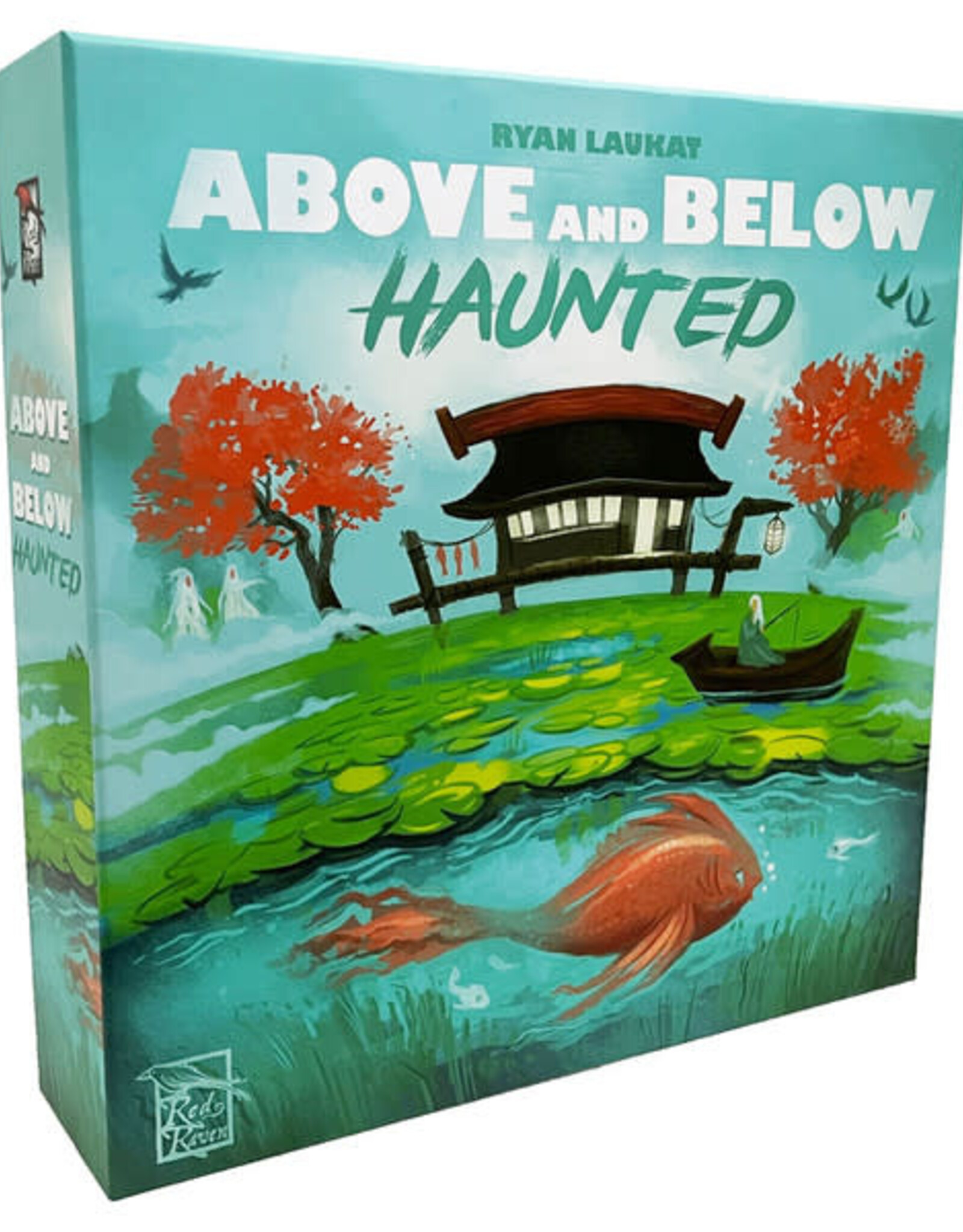 Red Raven Above and Below Haunted