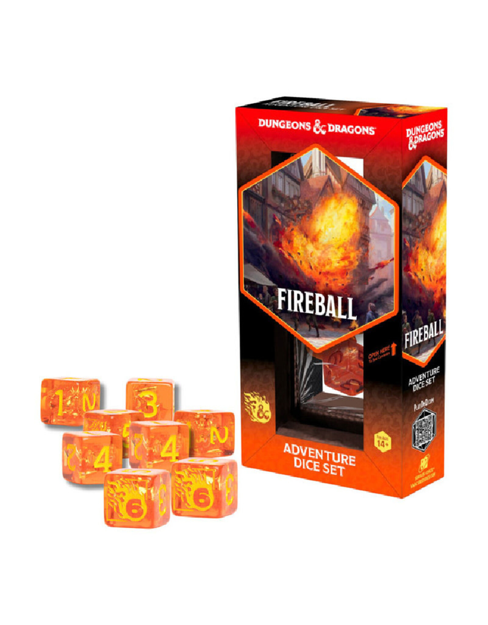 Sirius Dice D&D Adventure Dice: Fireball