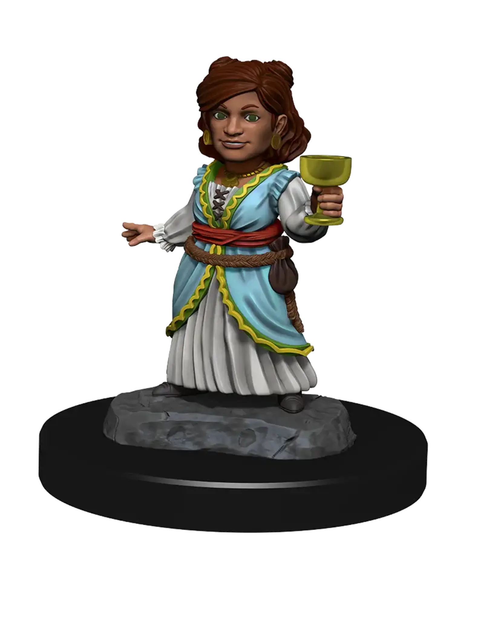 Wizkids D&D Unpainted Minis: Silver Dragon Wyrmling