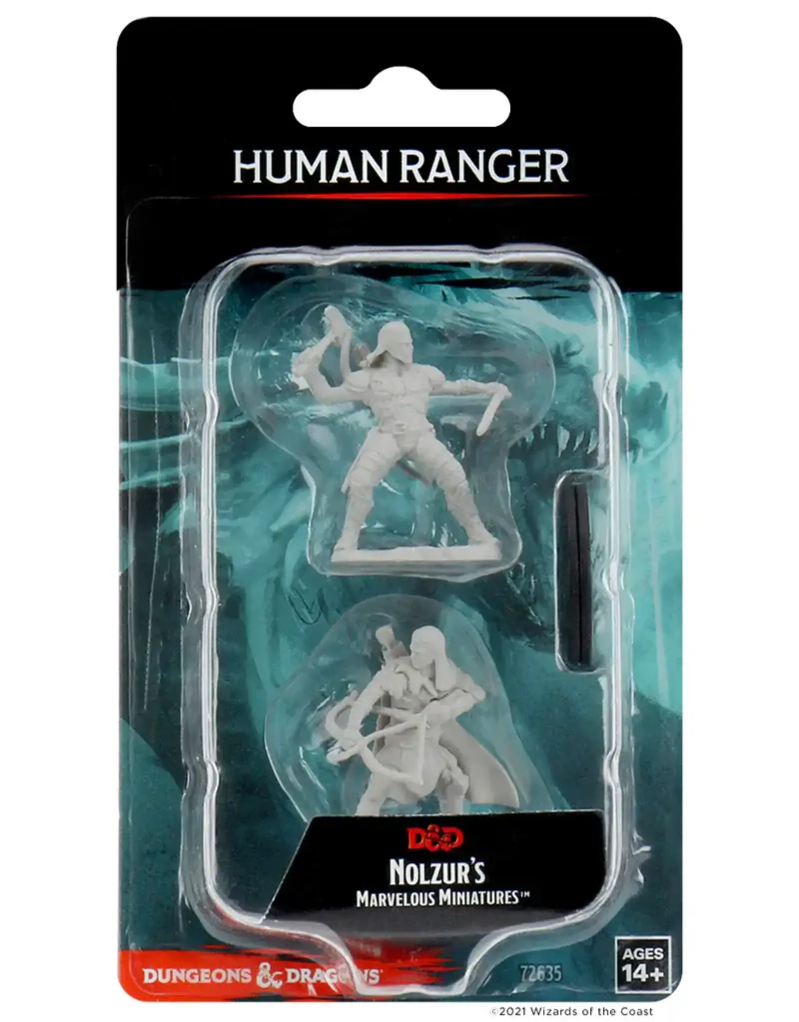 Wizkids D&D Unpainted Minis: Human Ranger Male