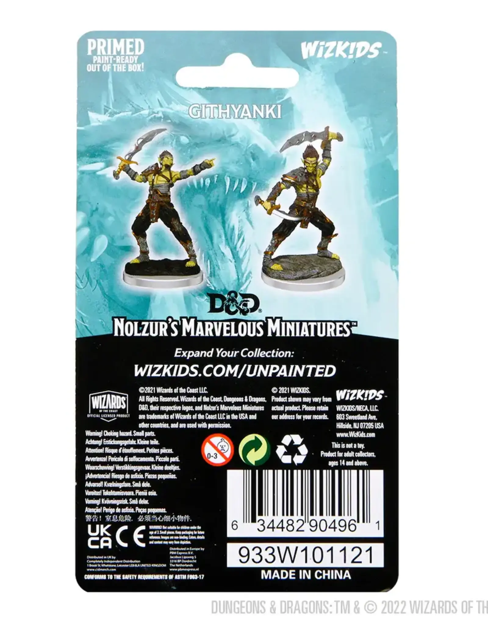 Wizkids D&D Unpainted Minis: Githyanki