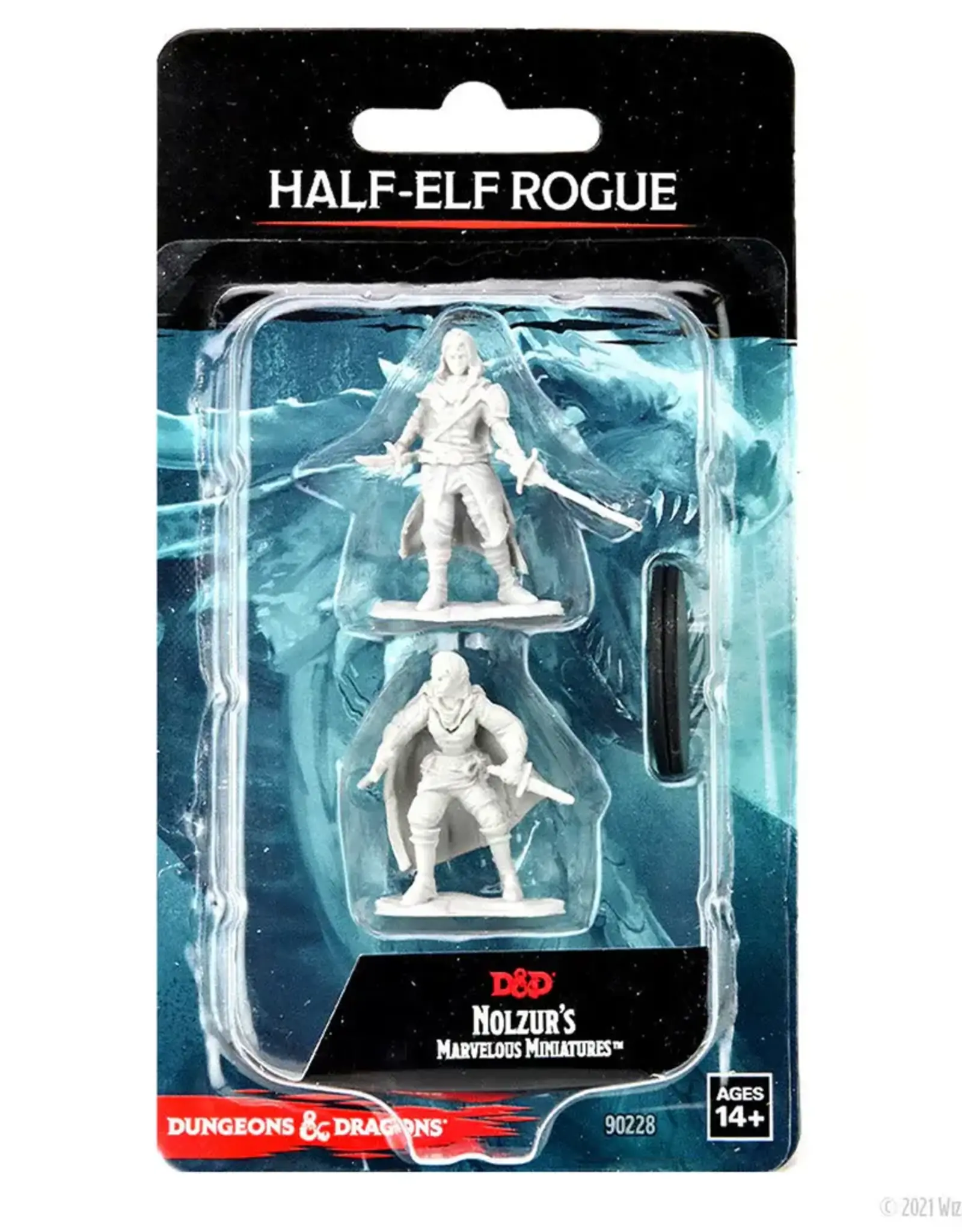 Wizkids D&D Unpainted Minis: Half-Elf Rogue Female