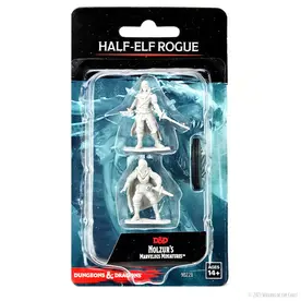 Wizkids D&D Unpainted Minis: Half-Elf Rogue Female