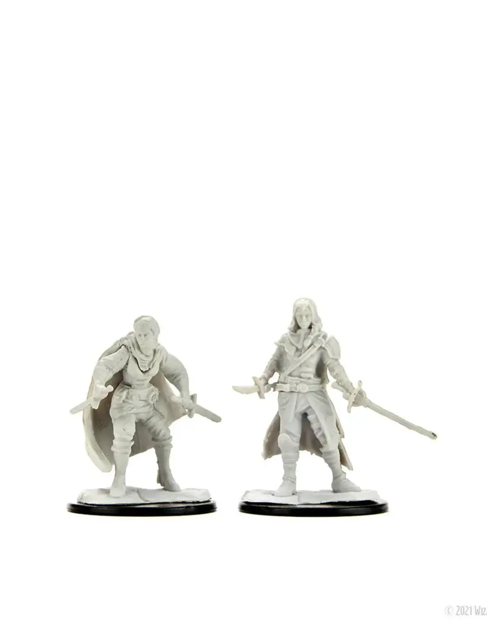 Wizkids D&D Unpainted Minis: Half-Elf Rogue Female