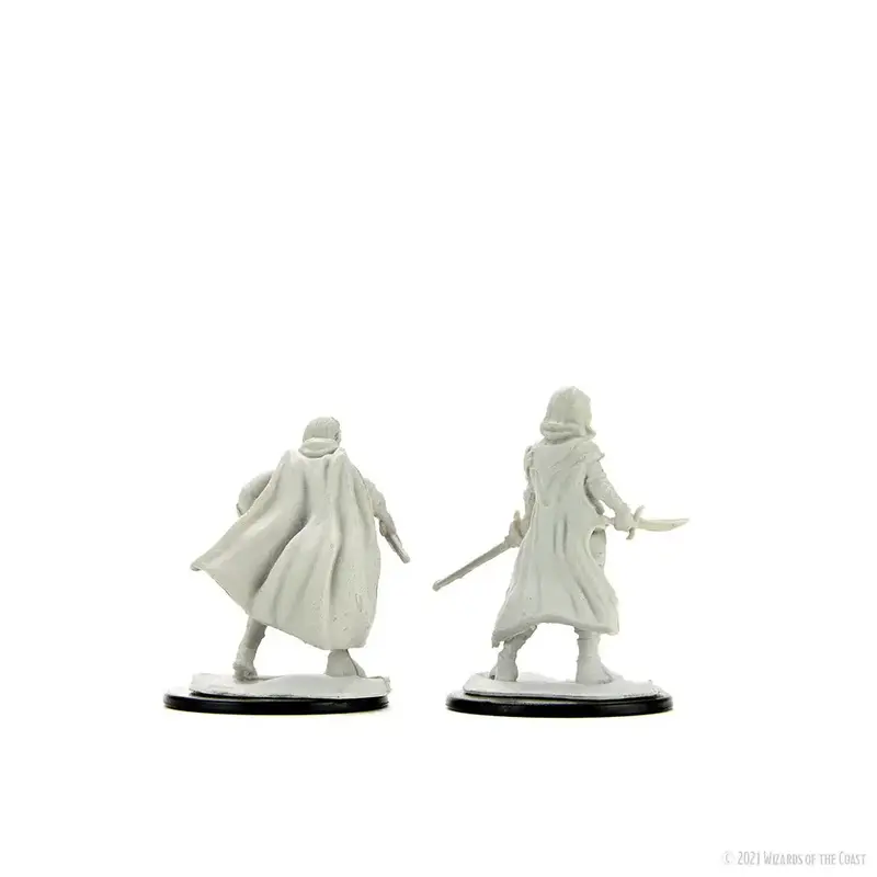 Wizkids D&D Unpainted Minis: Half-Elf Rogue Female