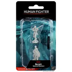 Wizkids D&D Unpainted Minis: Human Fighter Female