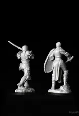 Wizkids D&D Unpainted Minis: Human Fighter Female