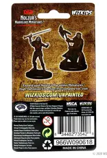 Wizkids D&D Unpainted Minis: Half-Orc Fighter Female