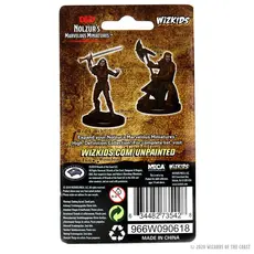 Wizkids D&D Unpainted Minis: Half-Orc Fighter Female
