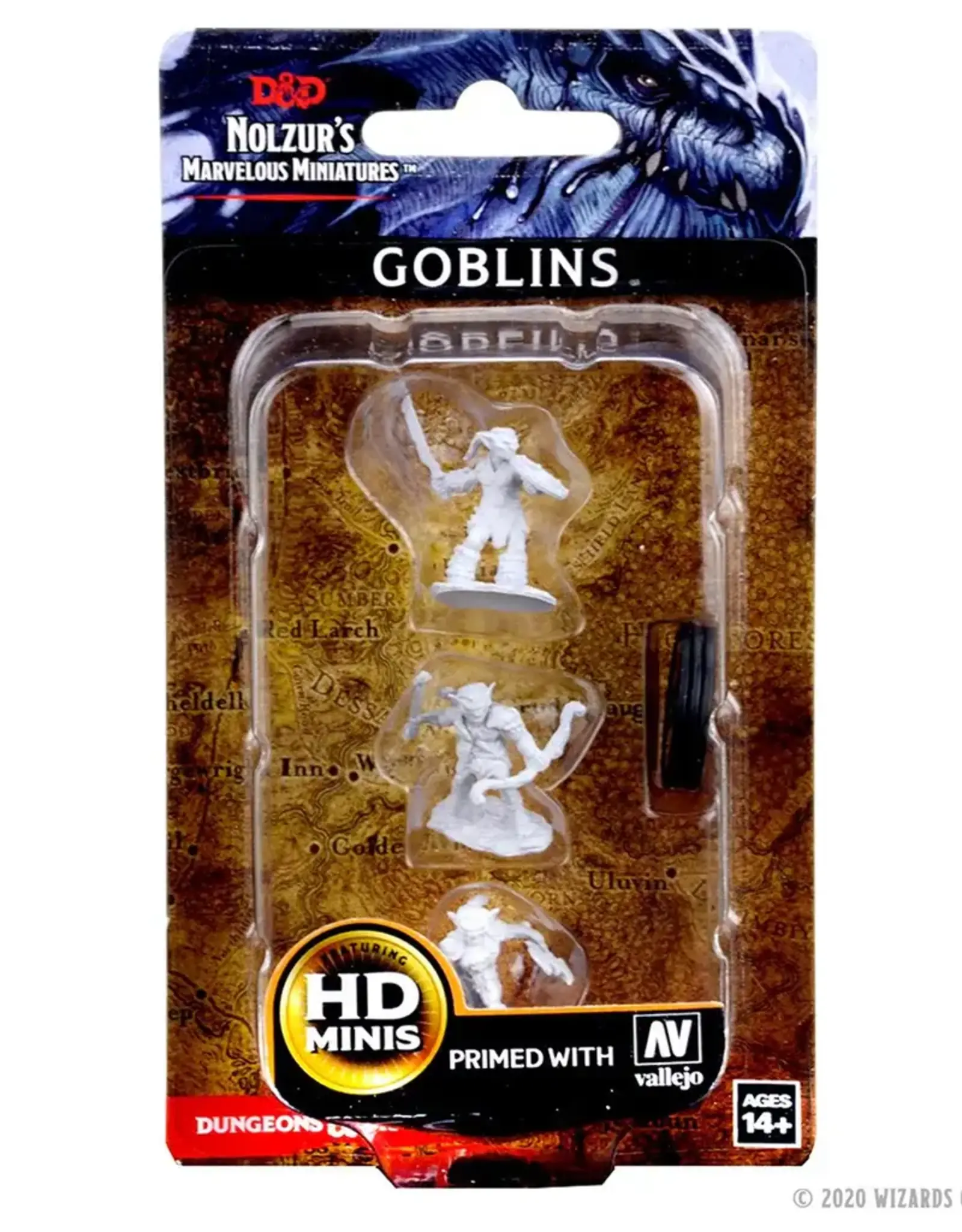 Wizkids D&D Unpainted Minis: Goblins