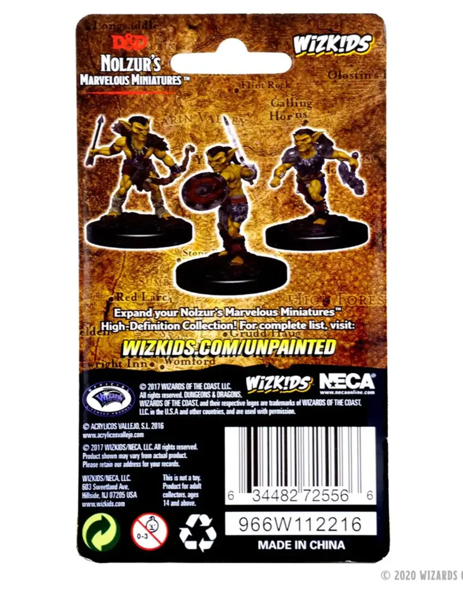 Wizkids D&D Unpainted Minis: Goblins