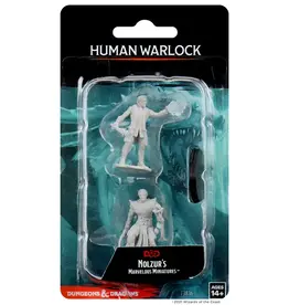 Wizkids D&D Unpainted Minis: Human Warlock Male