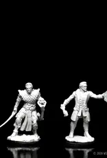 Wizkids D&D Unpainted Minis: Human Warlock Male