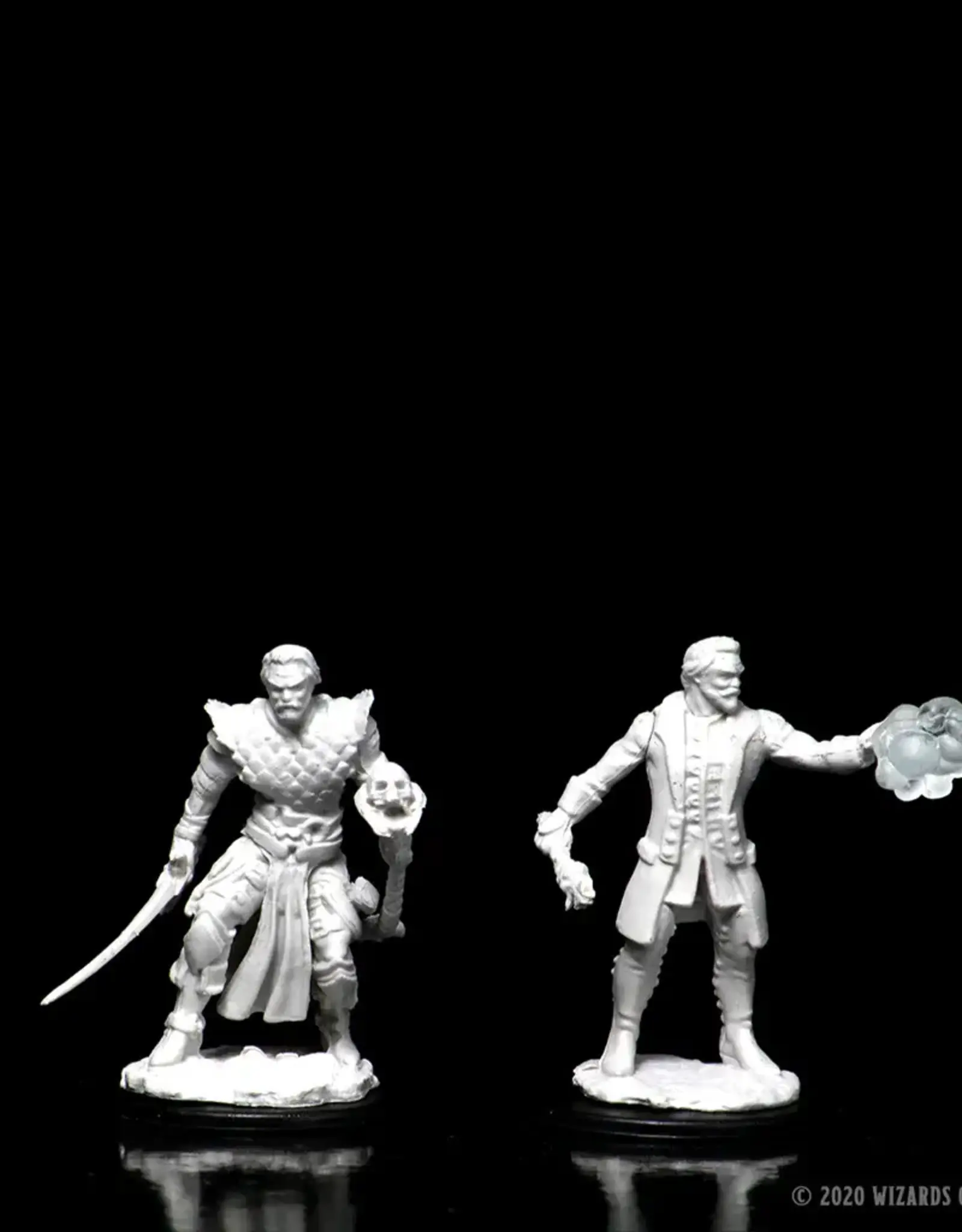 Wizkids D&D Unpainted Minis: Human Warlock Male