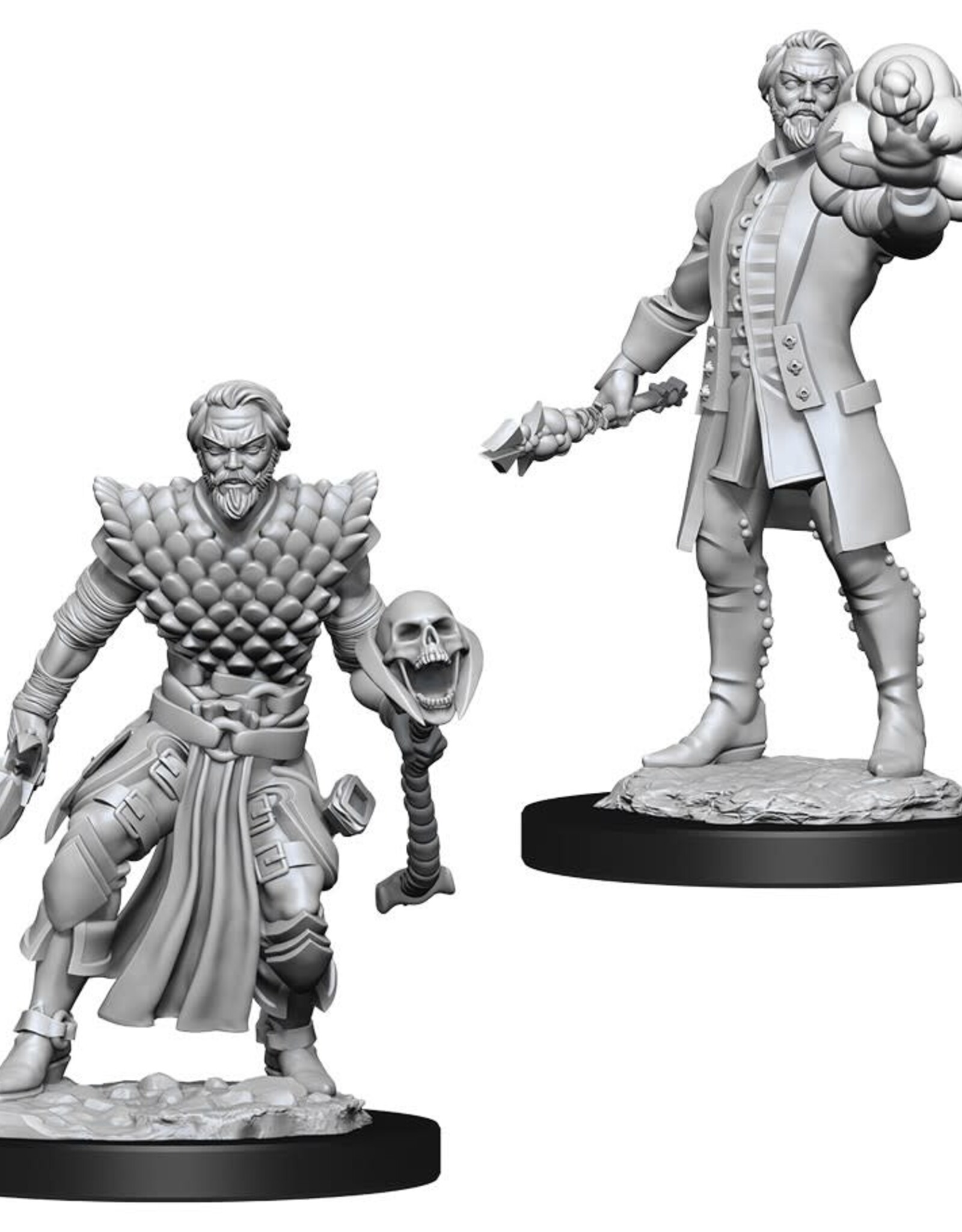 Wizkids D&D Unpainted Minis: Human Warlock Male