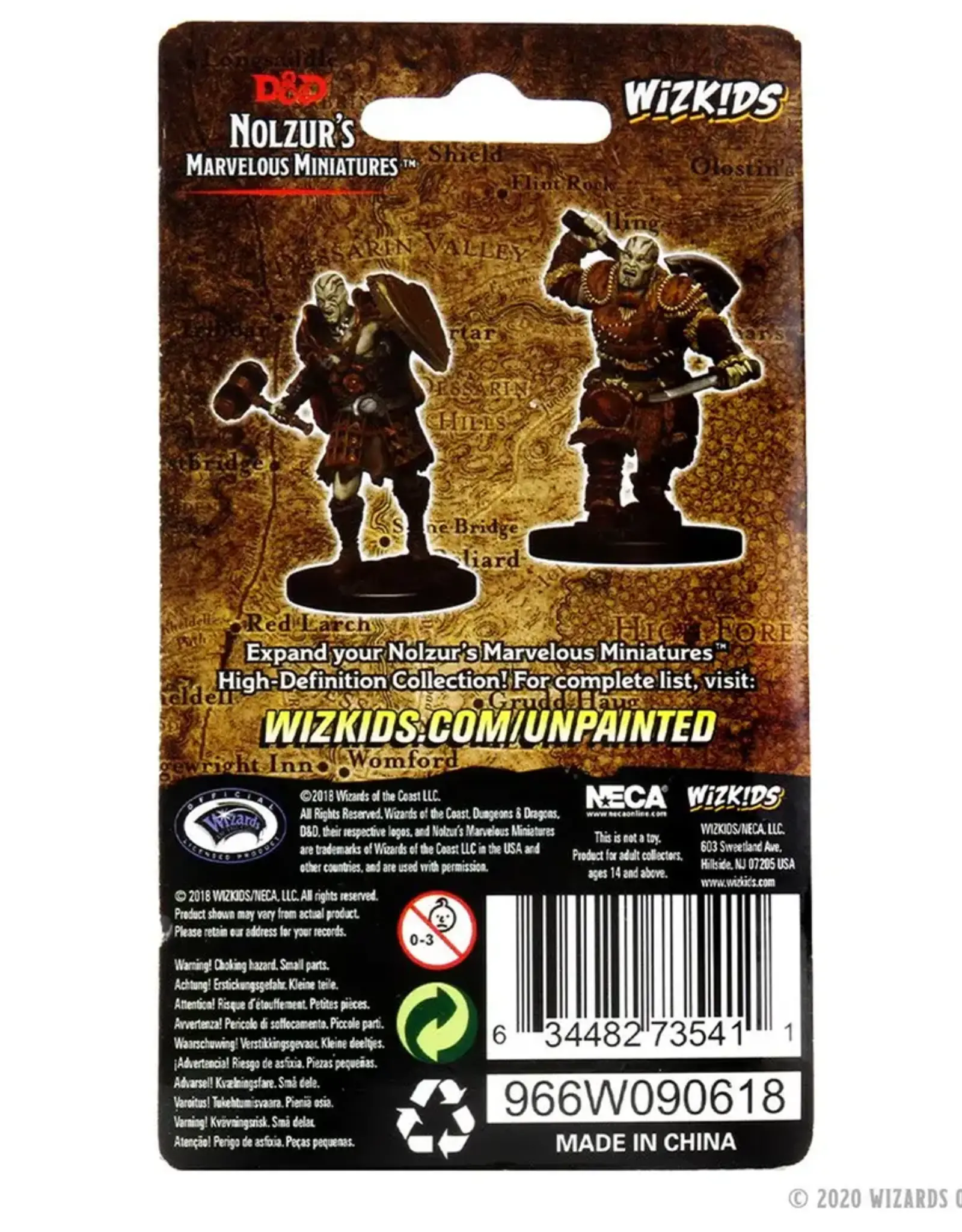 Wizkids D&D Unpainted Minis: Goliath Fighter Male