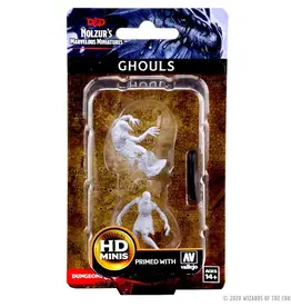 Wizkids D&D Unpainted Minis: Ghouls