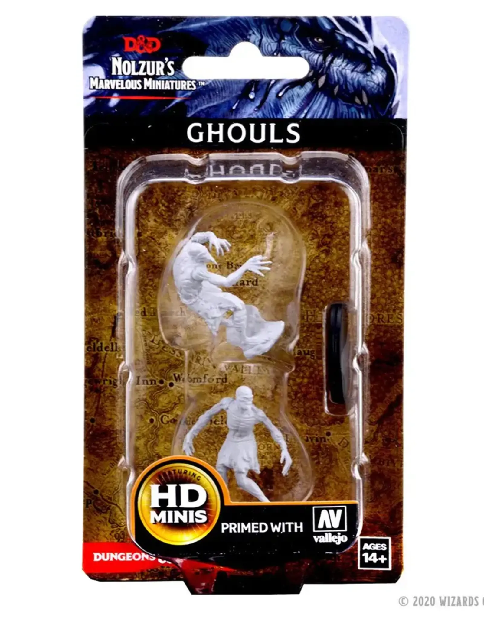 Wizkids D&D Unpainted Minis: Ghouls
